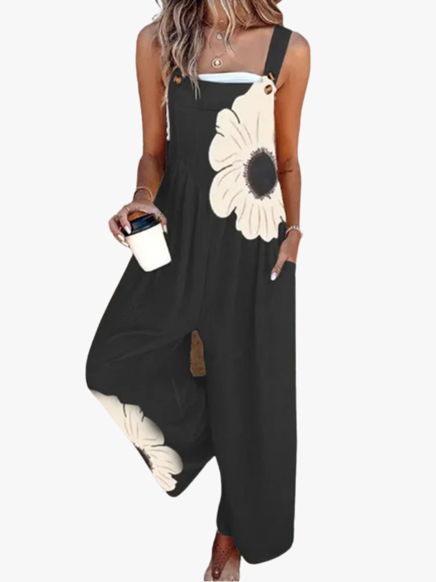 Women's Square Neck Jumpsuit