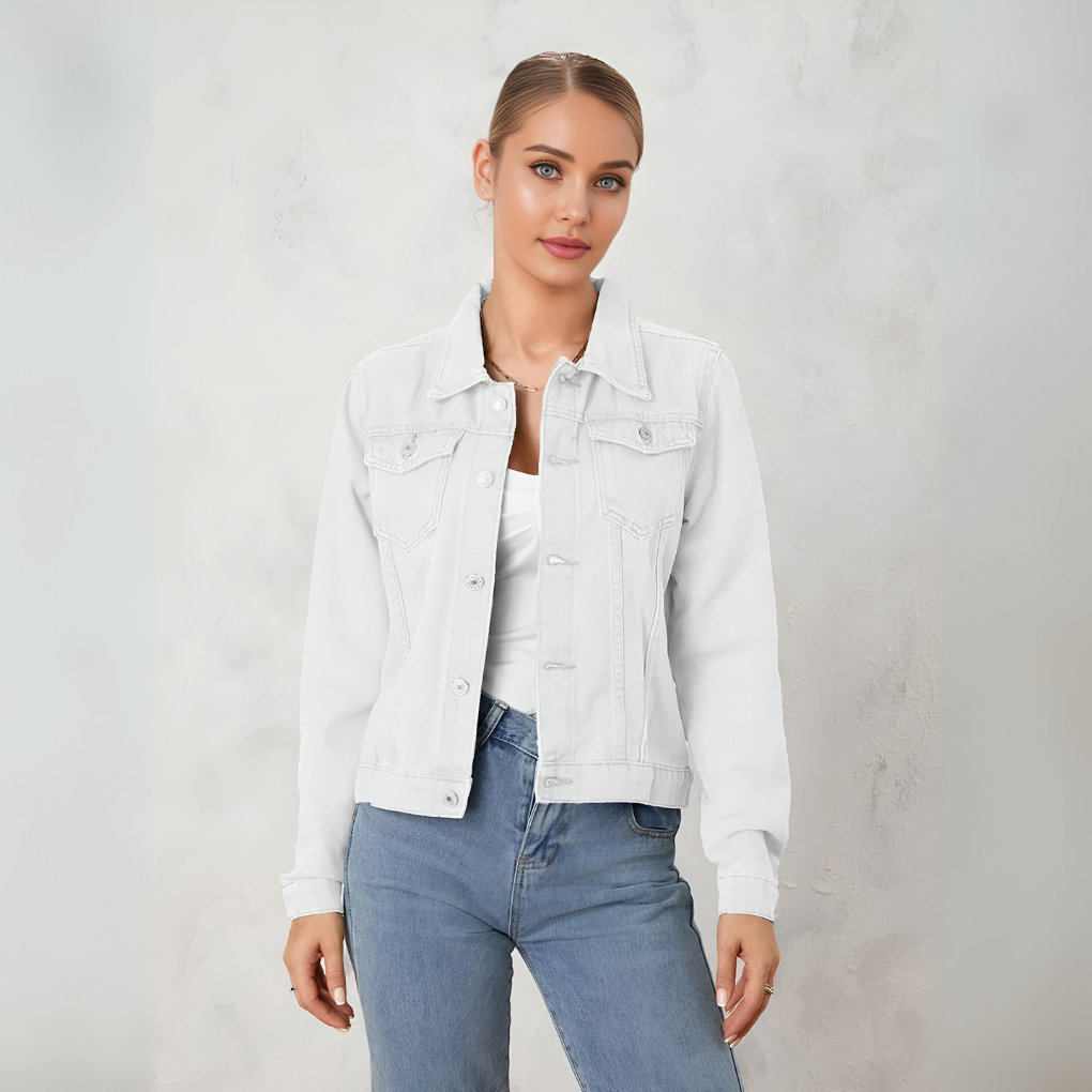 Women's Standard Fit Denim Jacket