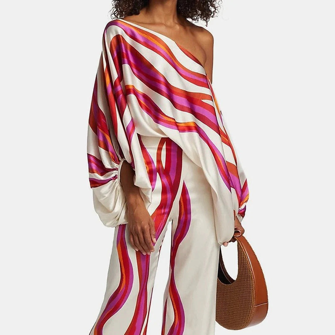 Women's Two-Piece Off-the-Shoulder Set