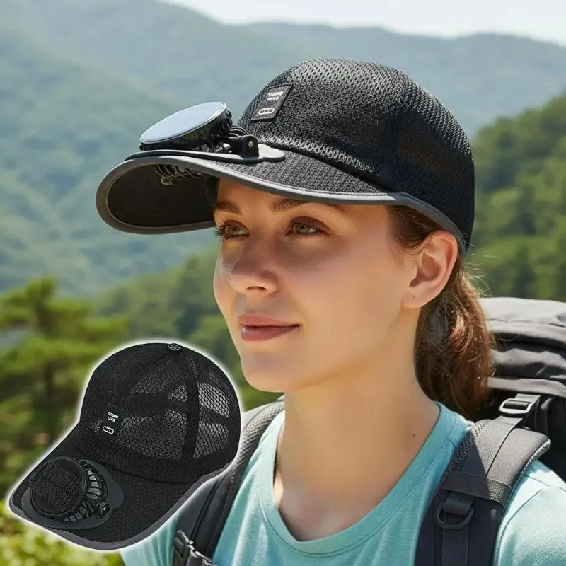 2-In-1 Stylish Outdoor Cap with Fan