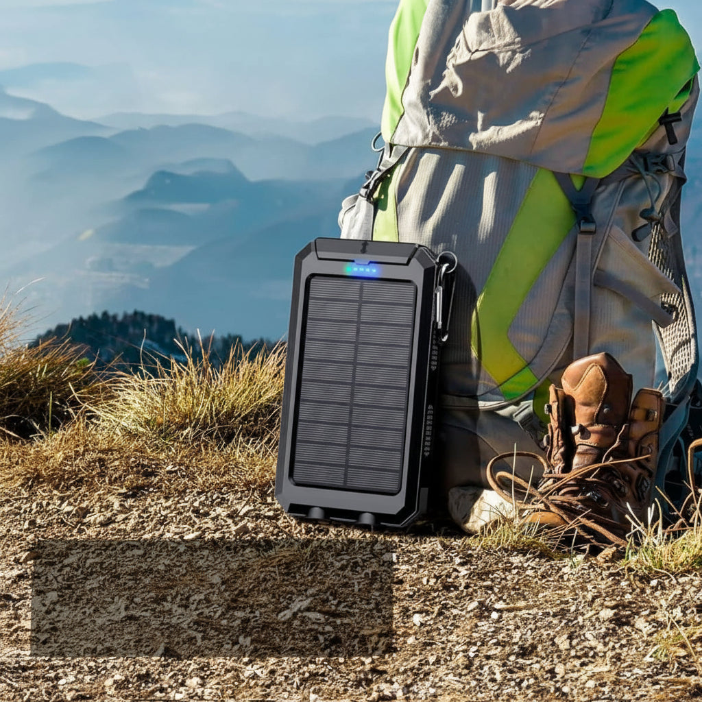 20000MAh Waterproof Solar Charger for Outdoor Use