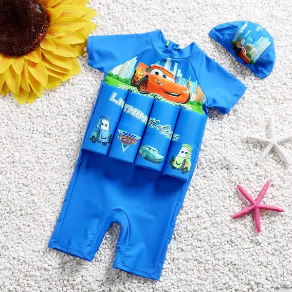 3-In-1 Swimming Float Vest with UPF 50+ UV Protection
