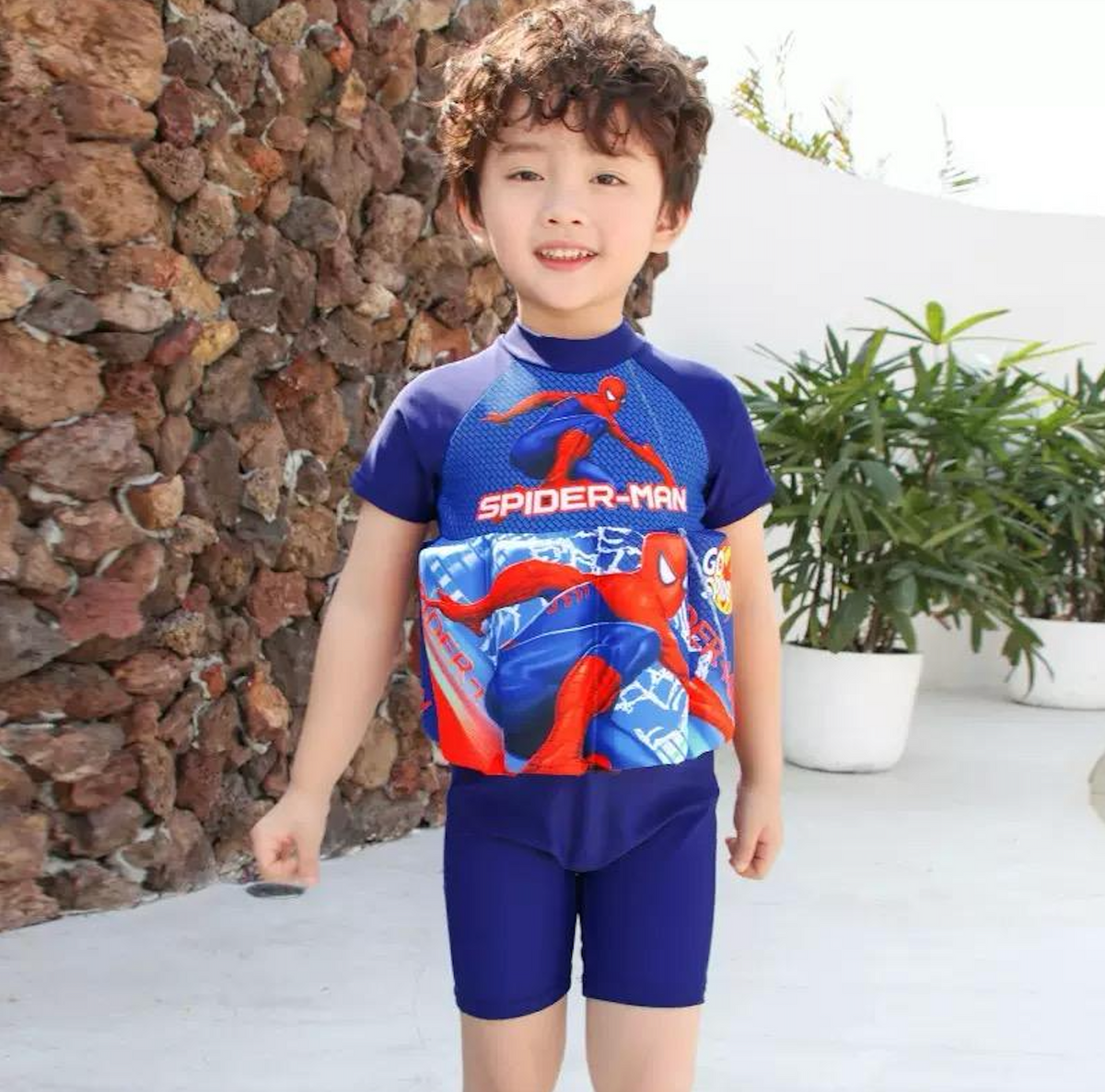 3-In-1 Swimming Float Vest with UPF 50+ UV Protection