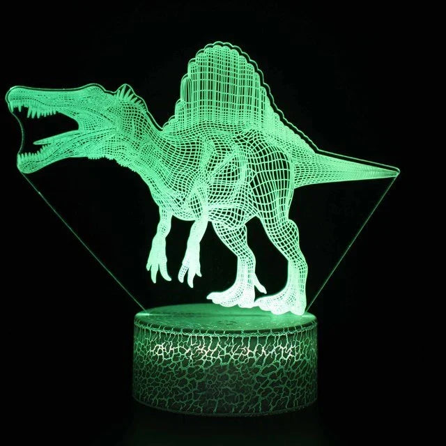 3D Dinosaur Bedside Lamp