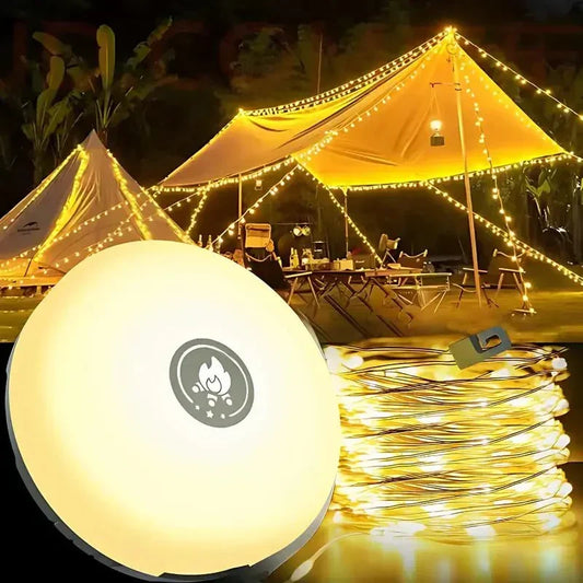 4-In-1 Retractable Camping Light