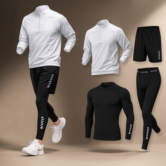 4-Piece Workout Set for Freedom of Movement, Comfort, and Style