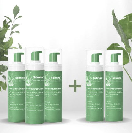 Solmira™ Hair Removal Cream with aloe vera