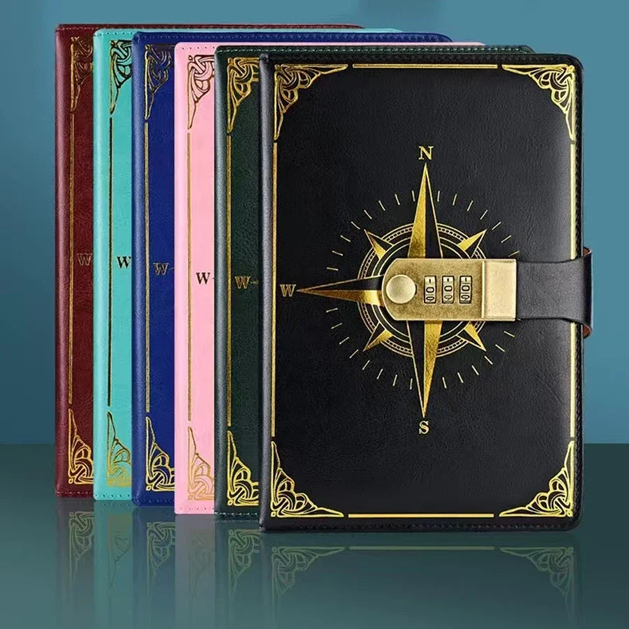 A5 Compass Cover Journal
