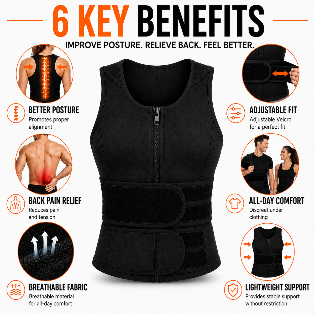 Adjustable Clavicle Posture Brace