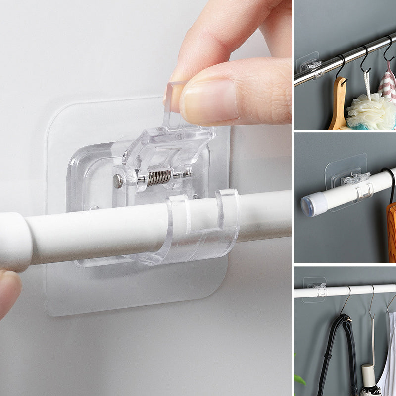 Adjustable Hanging Rod Clamp - No Damage | Durable