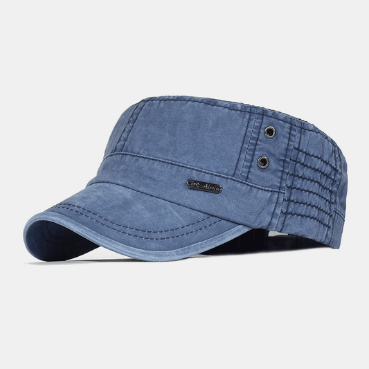 Adjustable Men's Cotton Military Cap