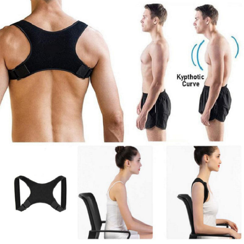 Adjustable Posture Corrector: Back and Shoulder Support for Daily Use