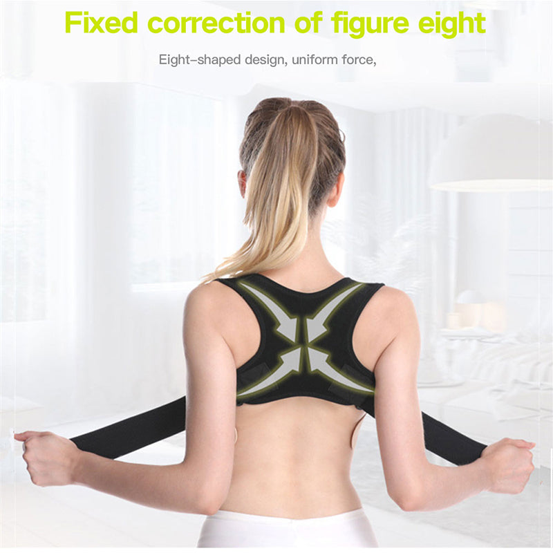 Adjustable Posture Corrector: Back and Shoulder Support for Daily Use