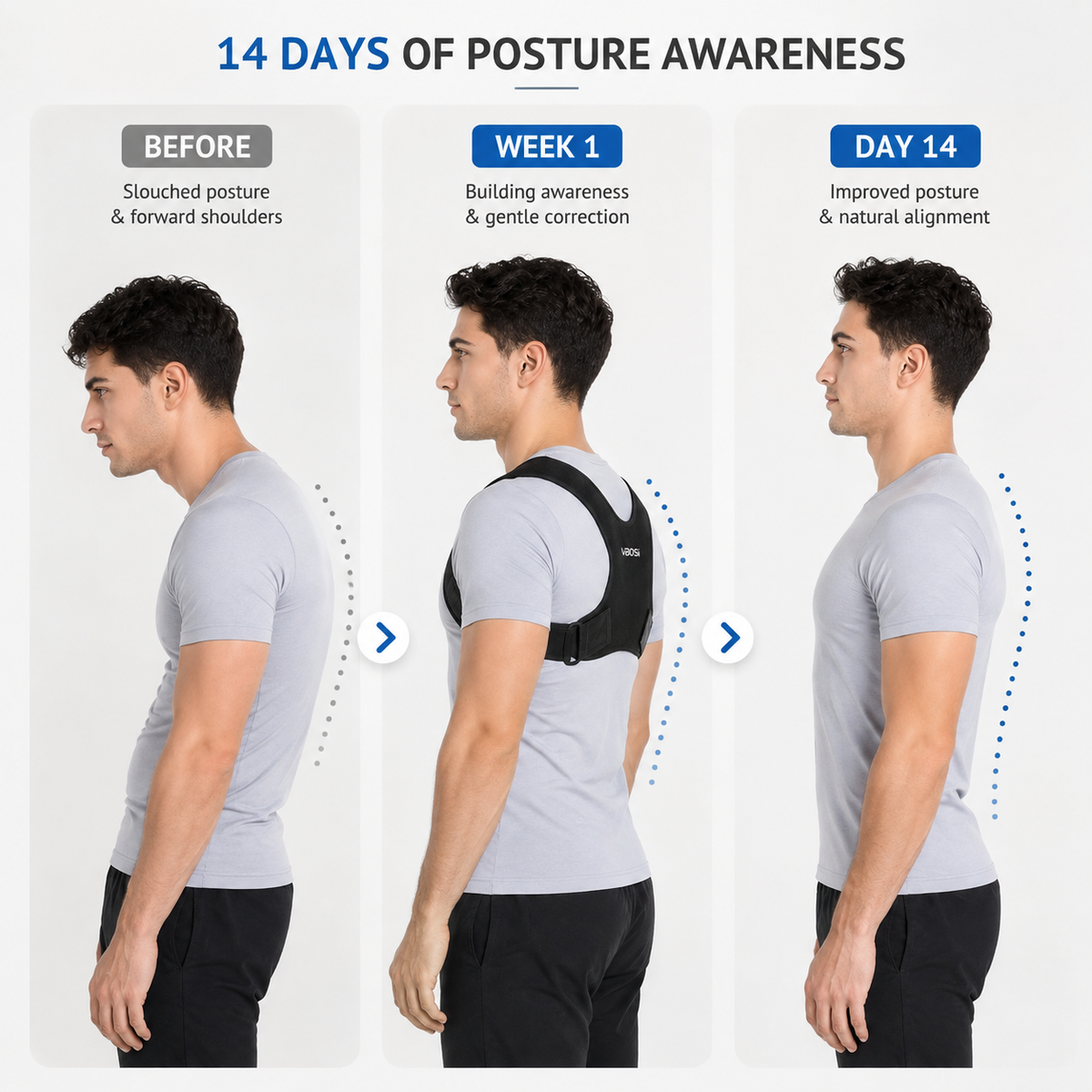 Adjustable Upper Back Brace