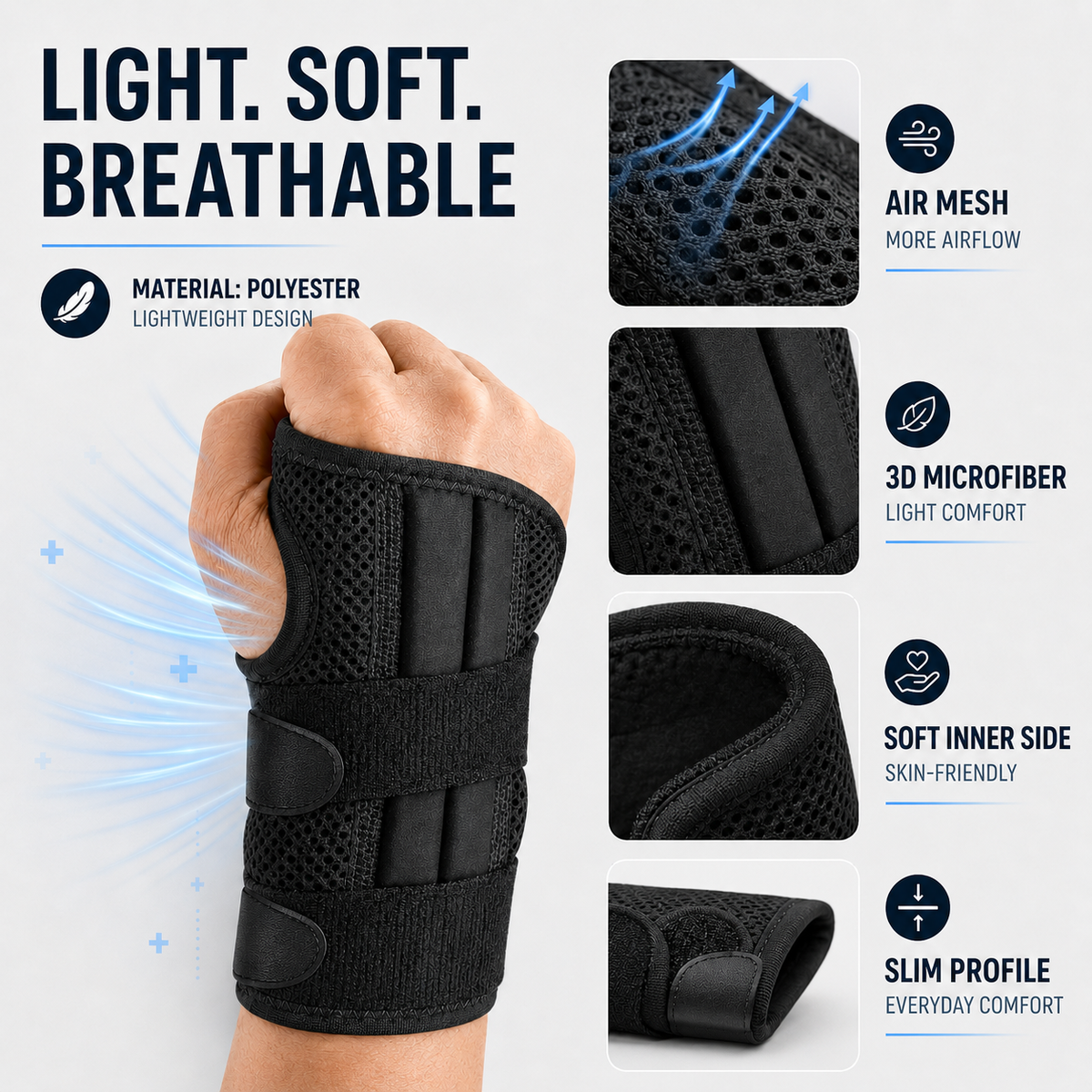 Adjustable Wrist Stabiliser Brace
