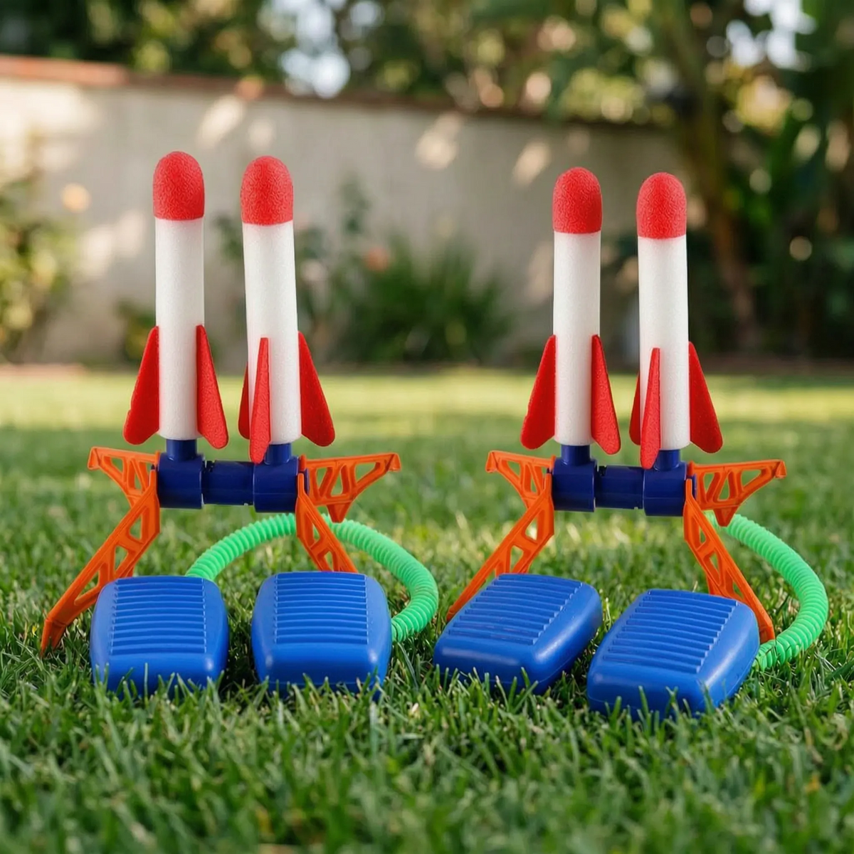 Air-Powered Rocket Toy