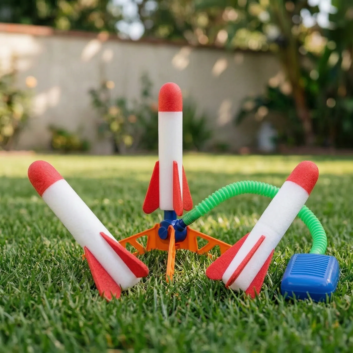 Air-Powered Rocket Toy