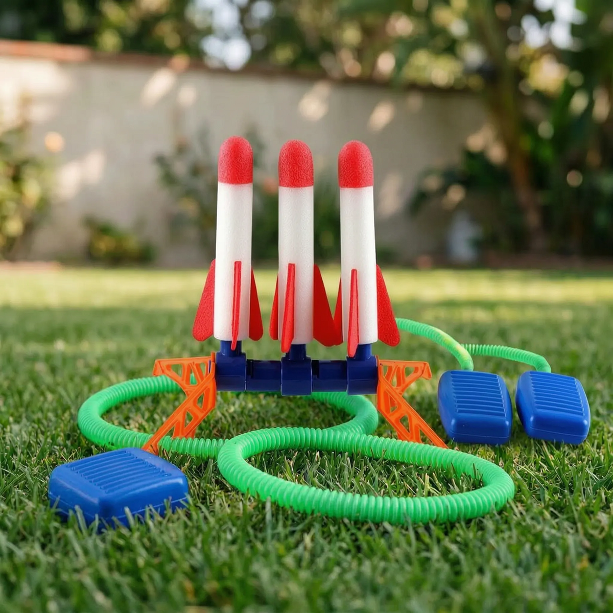 Air-Powered Rocket Toy