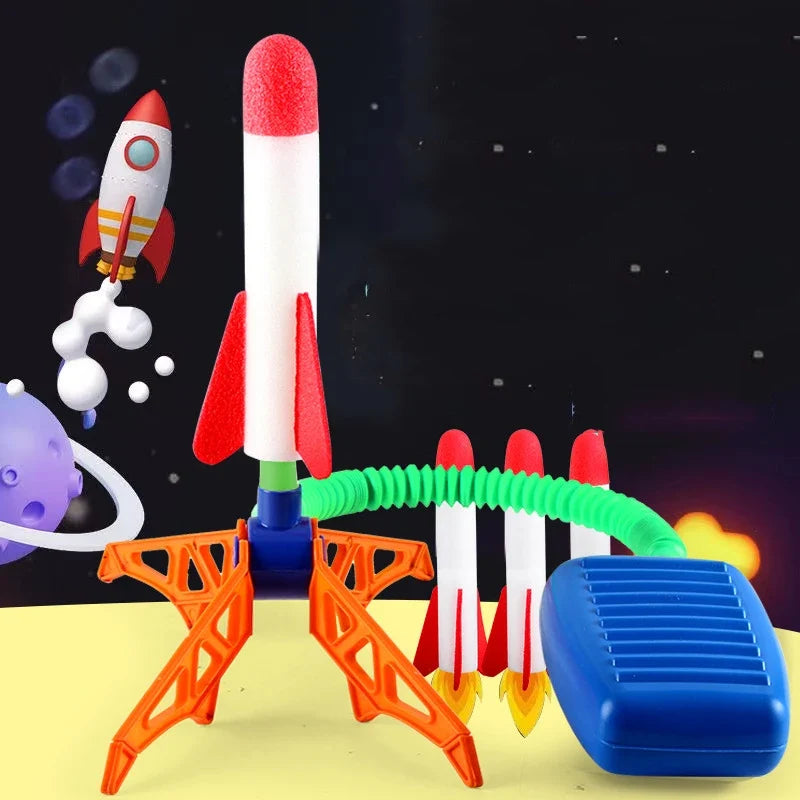 Air-Powered Rocket Toy