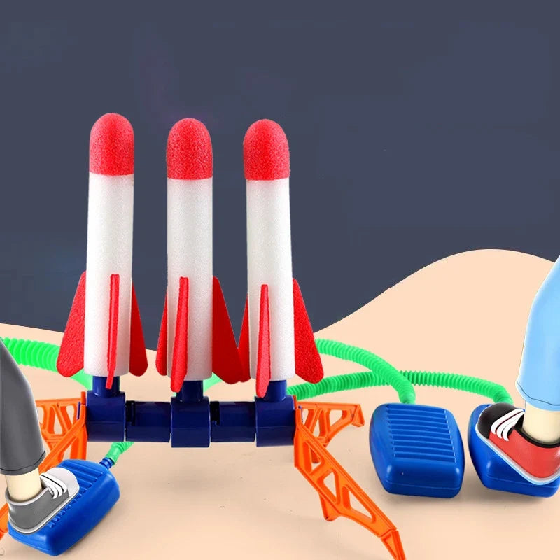 Air-Powered Rocket Toy