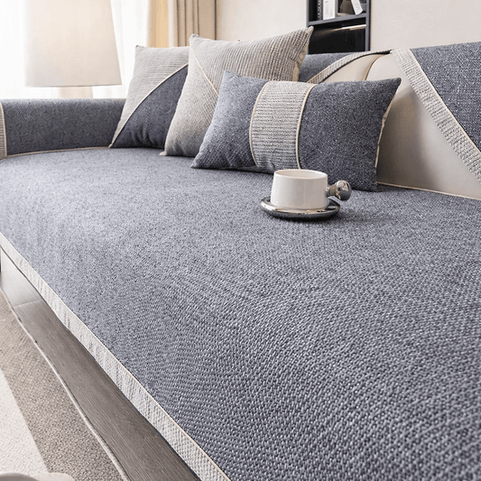 All-Season Non-Slip Cotton Linen Sofa Cover
