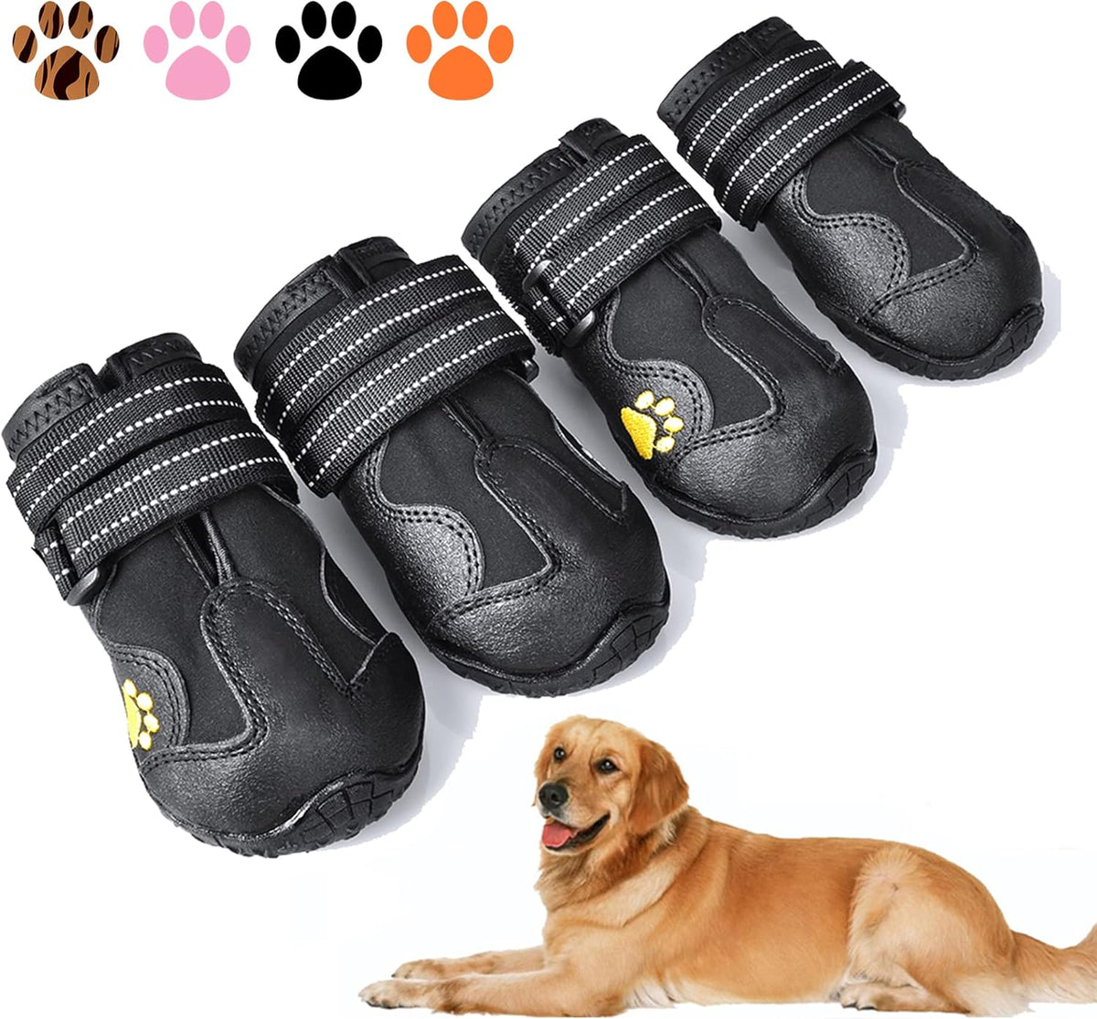 All-Weather Dog Boots for Safe Adventures