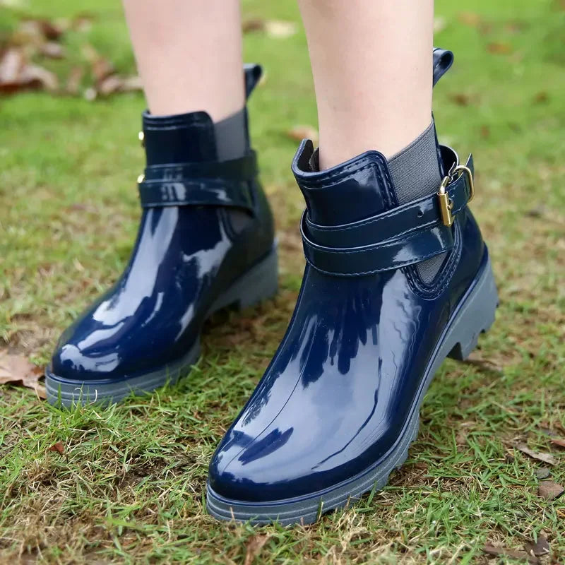 Ankle-High Waterproof Boots