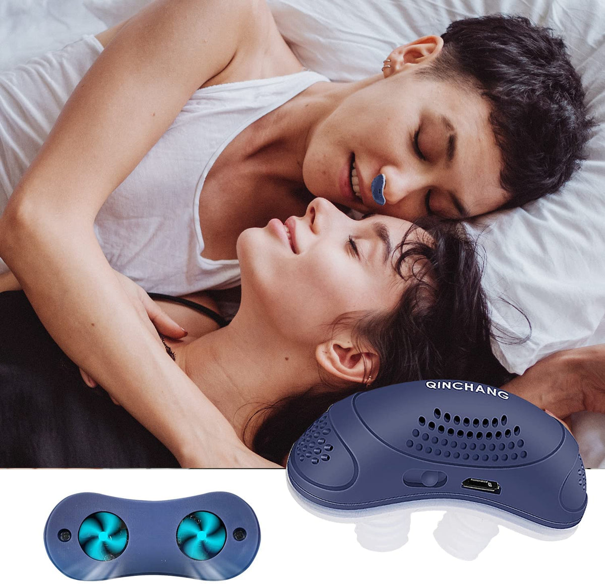 Anti-Snoring Device - Hose-Free & Mask-Free CPAP Micro-Concentrator