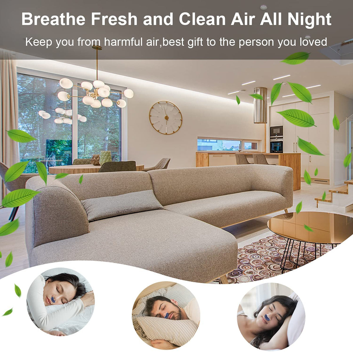 Anti-Snoring Device - Hose-Free & Mask-Free CPAP Micro-Concentrator