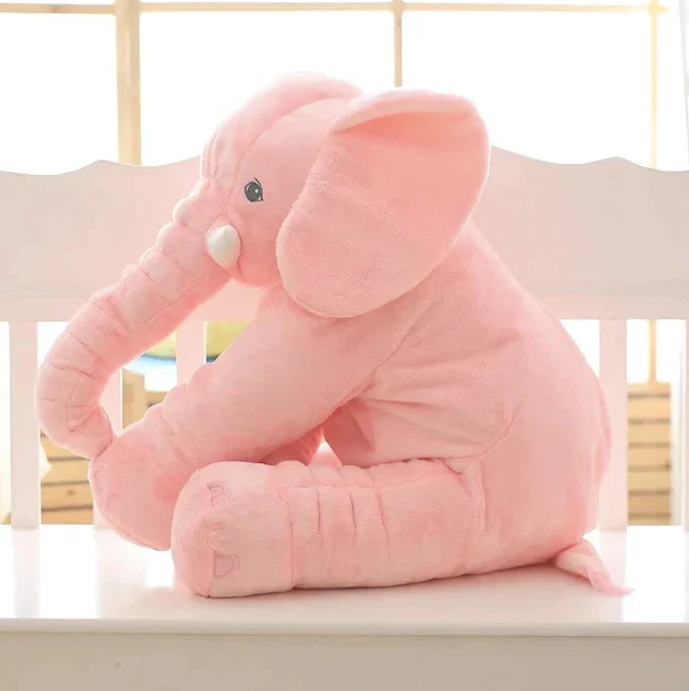 Baby's Soft Elephant Plush Pillow