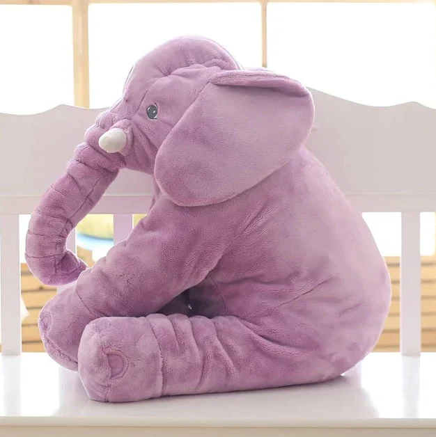 Baby's Soft Elephant Plush Pillow