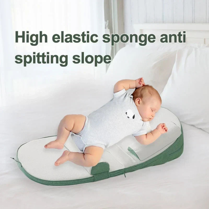 Baby Wedge Pillow: Anti-Reflux Support and Safe Side Sleeping Positioner