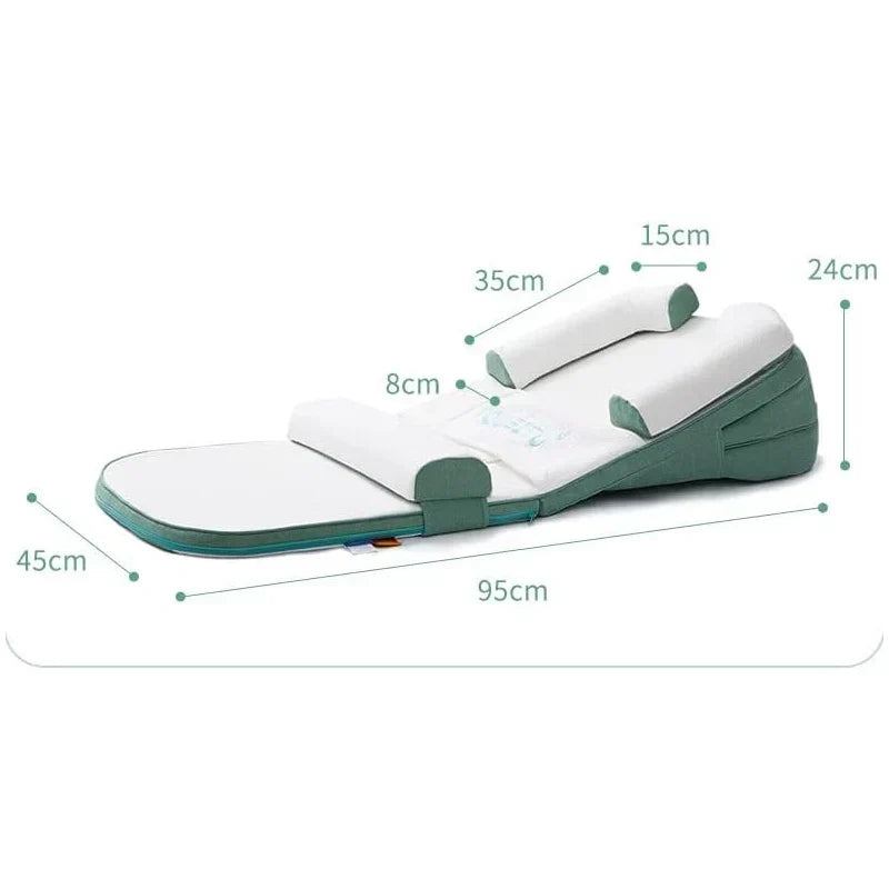 Baby Wedge Pillow: Anti-Reflux Support and Safe Side Sleeping Positioner
