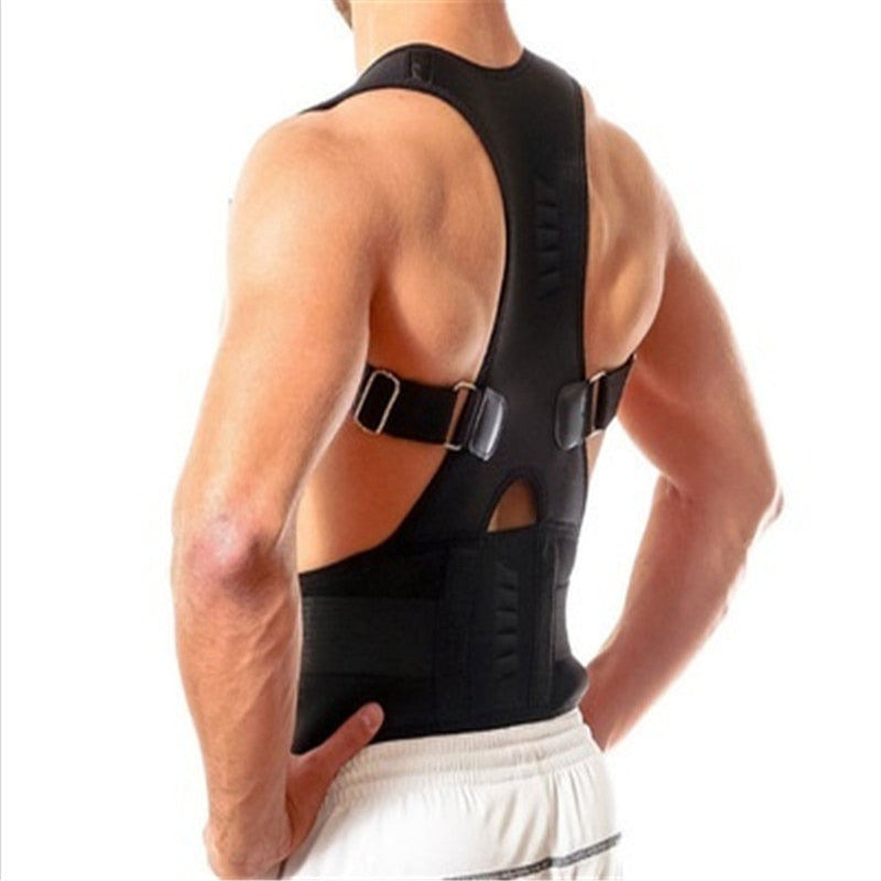 Back Support - Posture Corrector and Magnetic Therapy for a Healthy Back