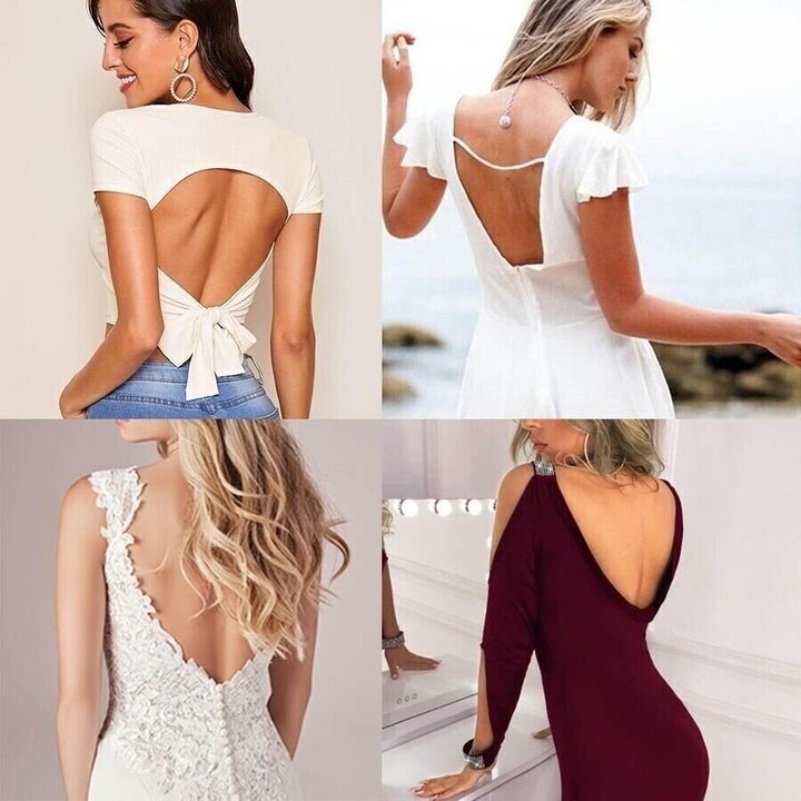 Backless Lace Bralette with Wireless Lift
