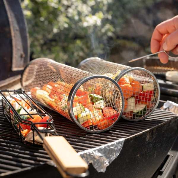 Barbecue Basket - No More Food Falling Through the Grate