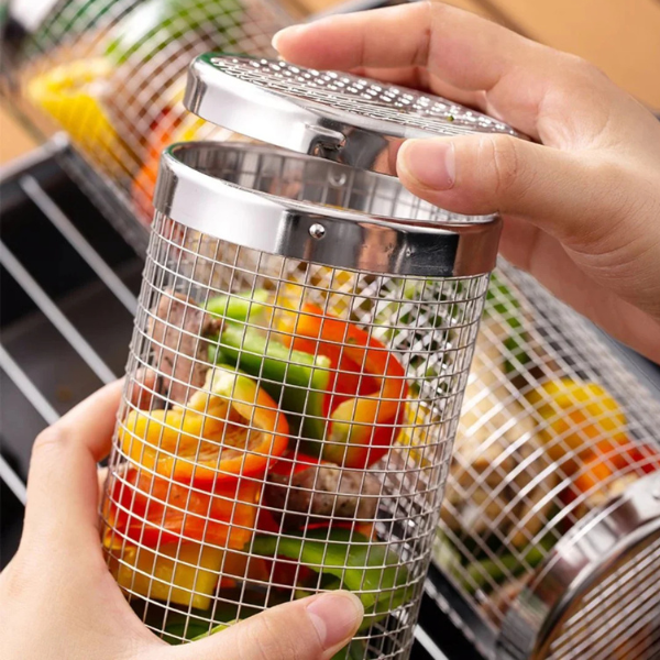 Barbecue Basket - No More Food Falling Through the Grate