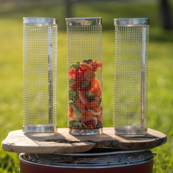 Barbecue Basket - No More Food Falling Through the Grate