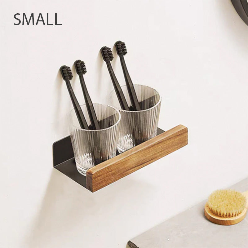 Bathroom Shelves for Modern Organization with a Warm and Minimalist Design