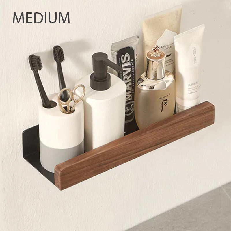 Bathroom Shelves for Modern Organization with a Warm and Minimalist Design