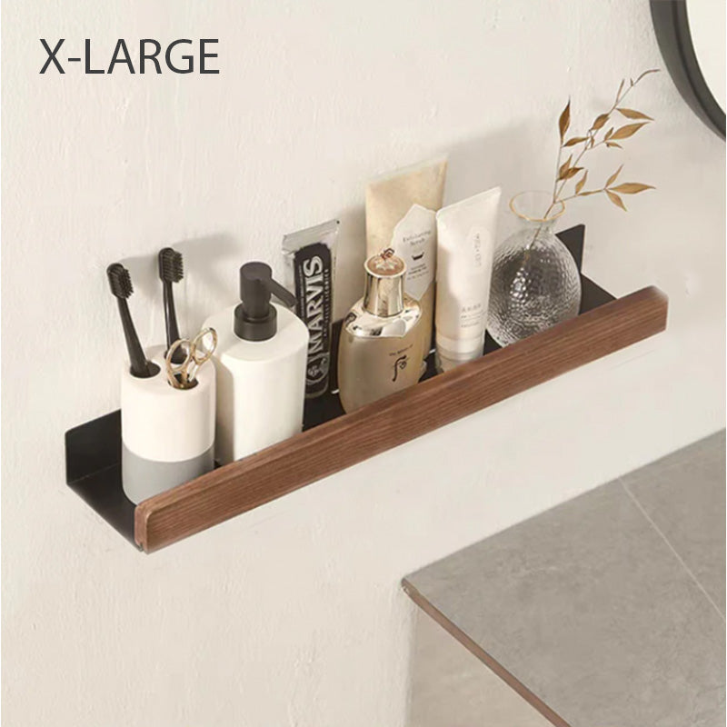 Bathroom Shelves for Modern Organization with a Warm and Minimalist Design