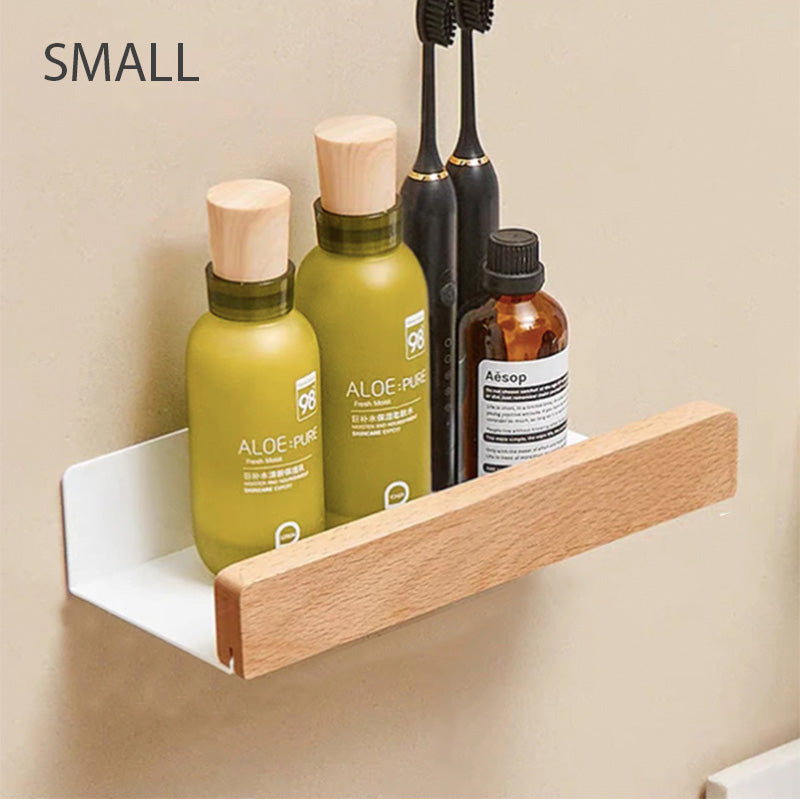 Bathroom Shelves for Modern Organization with a Warm and Minimalist Design