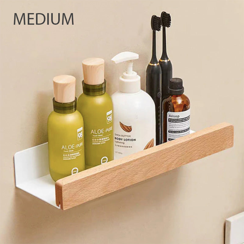 Bathroom Shelves for Modern Organization with a Warm and Minimalist Design