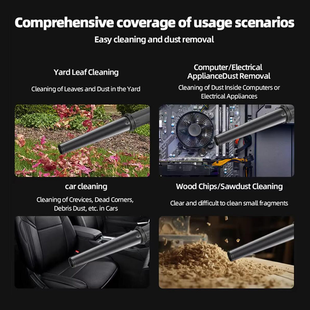 Battery-Powered Blower/Leaf Blower – Ideal for Cleaning or Gardening