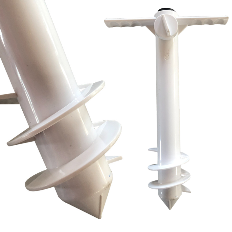 Beach Umbrella Sand Anchor Stand - Windproof and Durable