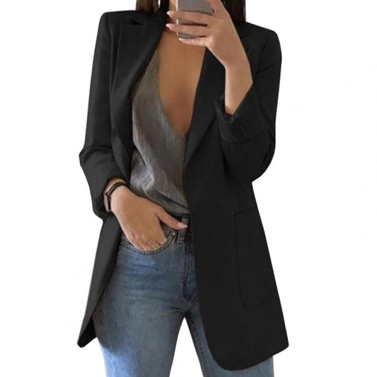 Blazer with Large Pockets