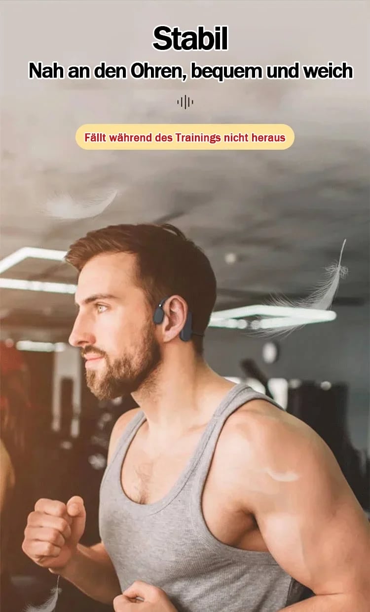 Bone Conduction Headphones - Wireless Bluetooth Headphones