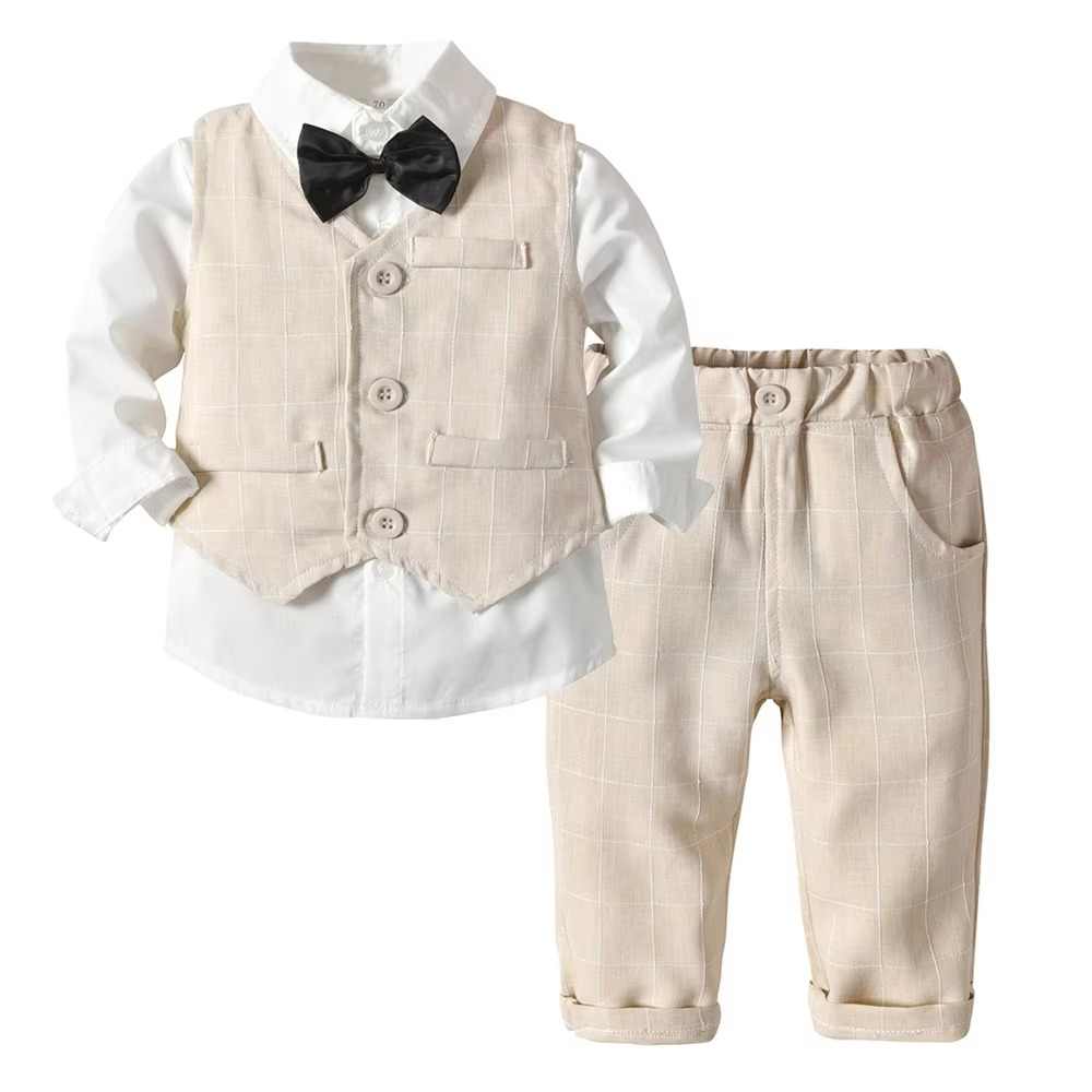 Boys' Formal Cotton Set for Toddlers and Children