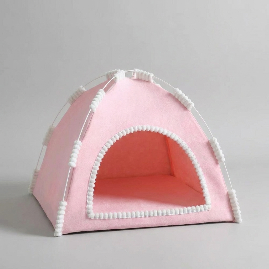 Breathable Cat Tent – Portable Shade and Comfort for Warm Days
