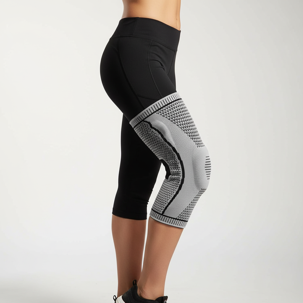 Breathable Compression Knit Knee Sleeve